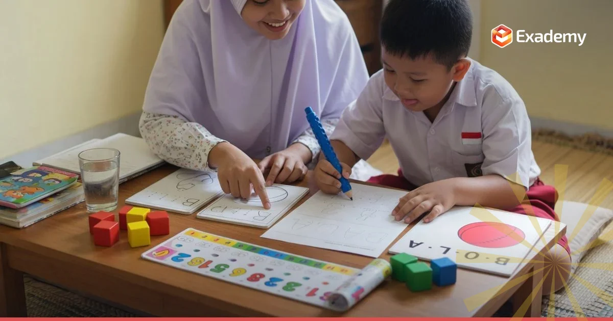 Bimbingan Tes Masuk SD di Exademy